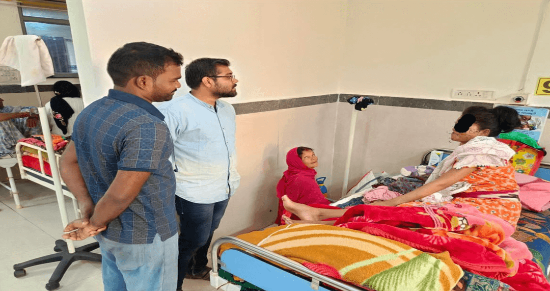 Soniya was admitted for an episode of pain crisis two weeks before her due date. Photo credit: Bikram Pramanik (Sangwari)