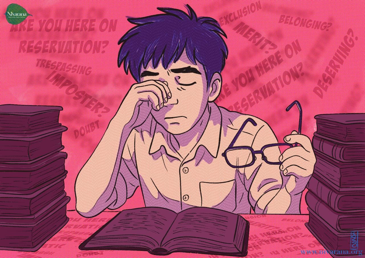 Representative image for Questioned Merit: The Mental Health Cost of Caste in Education