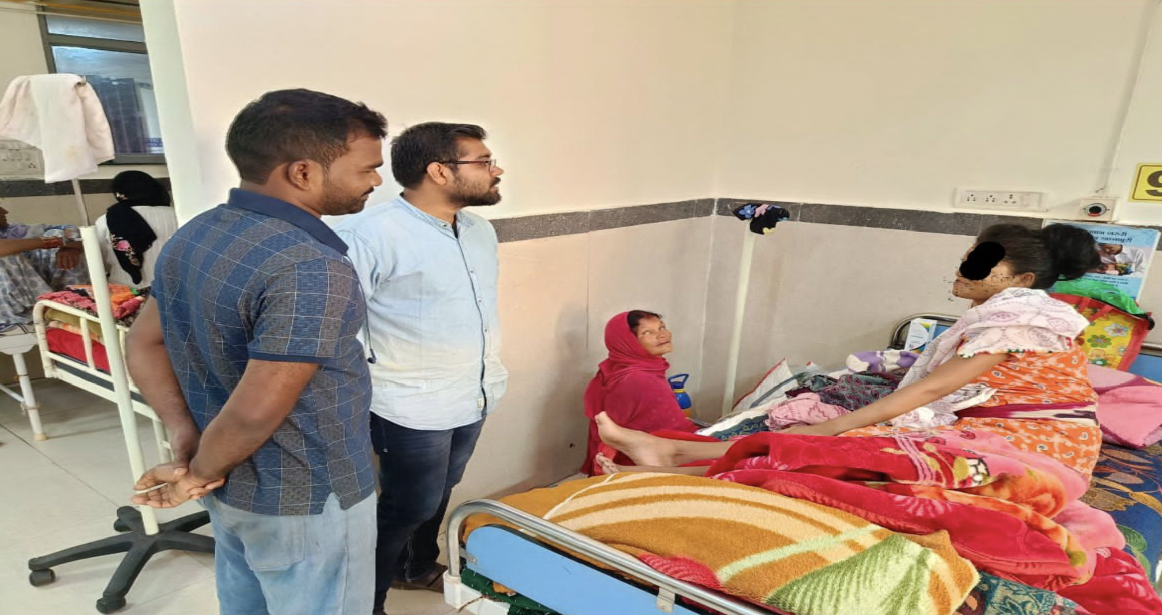 Soniya was admitted for an episode of pain crisis two weeks before her due date. Photo credit: Bikram Pramanik (Sangwari)